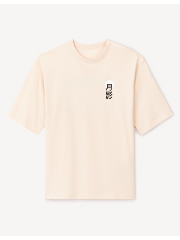 Celio Narancssárga férfi Celio Jepan póló