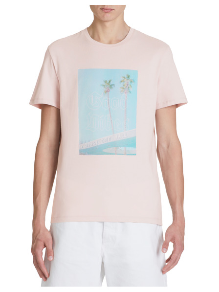 Celio Rózsaszín férfi póló Celio Jevibe