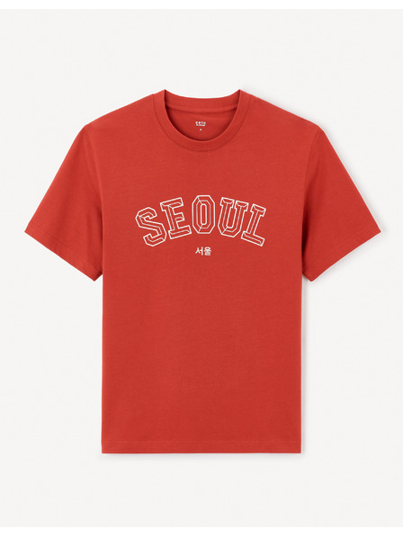 Celio Piros férfi póló Celio Jeoverdu