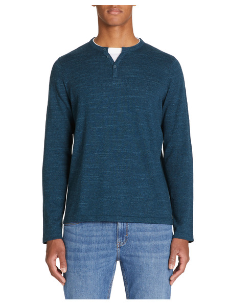 Celio Gelano henley pulóver