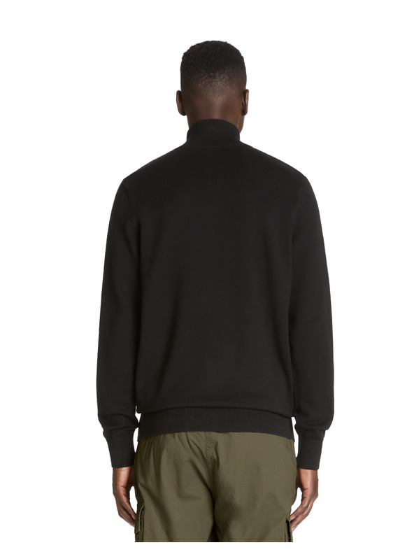 Celio Fekete férfi kardigán cipzárral Celio Jebille