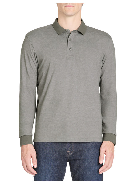 Celio Szürke férfi hosszú ujjú pólóing Celio Janime