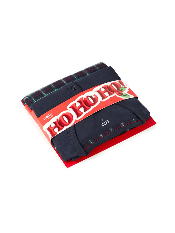 Celio Karácsonyi csomagolt pizsama Celio