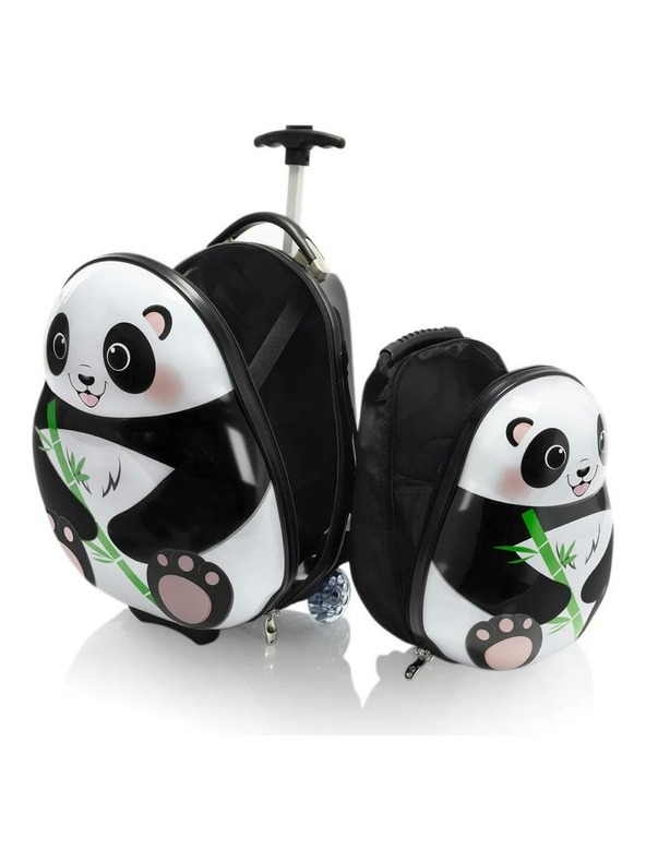 Heys Heys Travel Tots gyermek bőrönd Panda – hátizsák és bőrönd szett