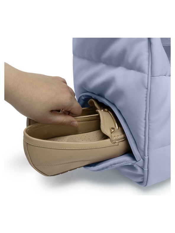 Heys Heys Puffer Duffel táska Világoskék