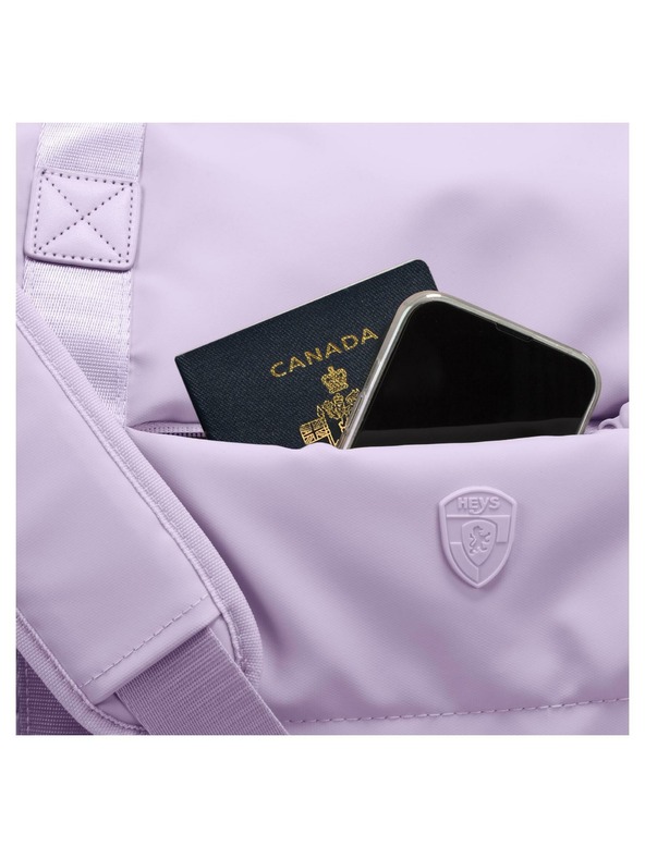 Heys Heys Puffer Duffel táska Levendula