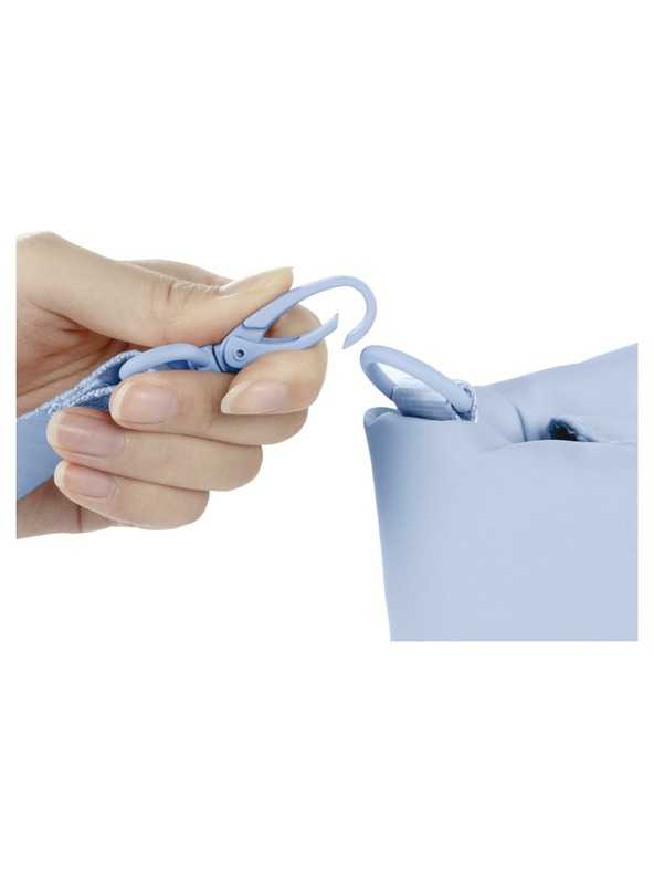 Heys Heys Puffer Travel válltáska Világoskék