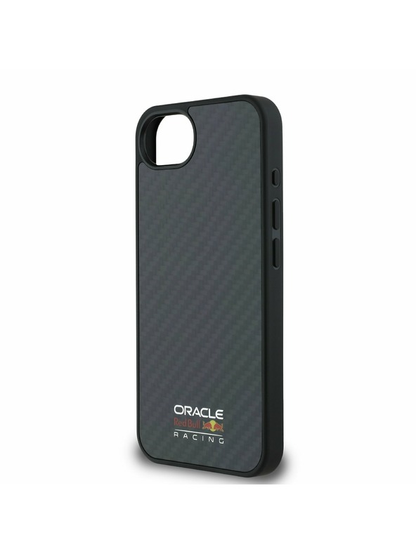 Oracle Red Bull Racing Red Bull Karbon Fényes Logós MagSafe Hátlap iPhone 16e Black