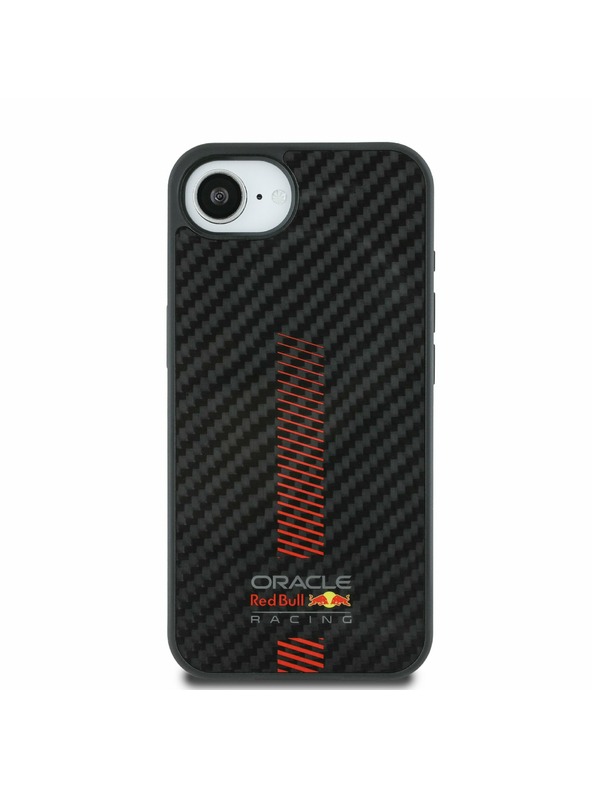 Oracle Red Bull Racing Red Bull Karbon Powerbar MagSafe Hátlap iPhone 16e Black