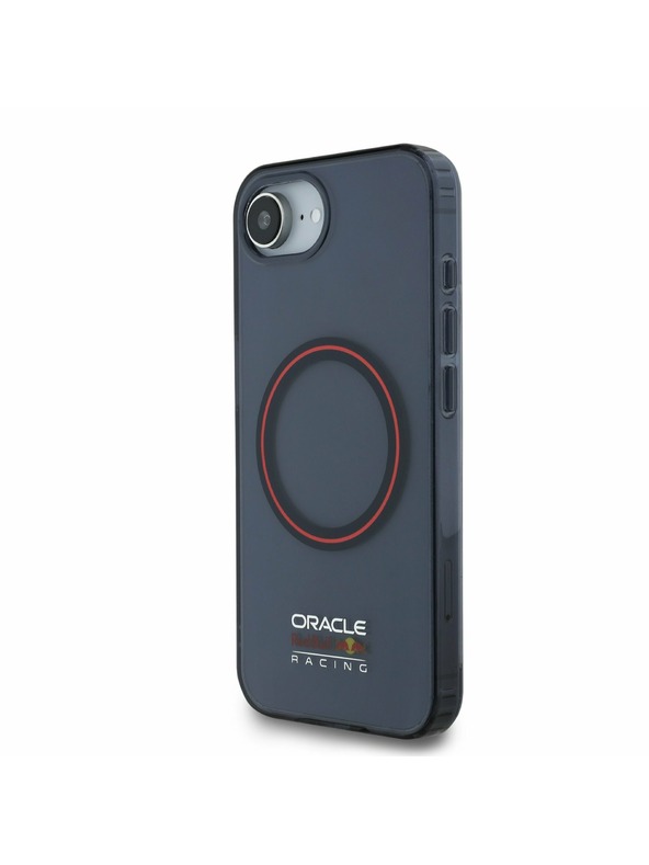 Oracle Red Bull Racing Red Bull PC/TPU Piros Gyűrűs MagSafe Hátlap iPhone 16e Navy