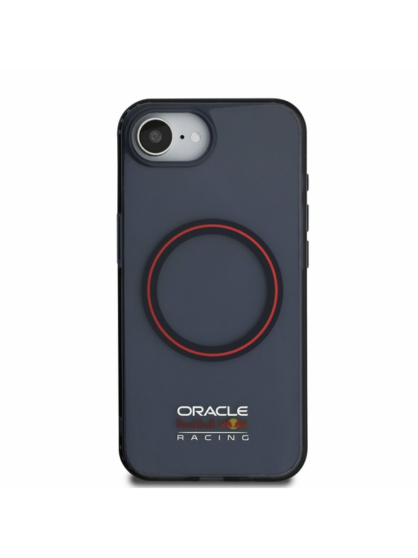 Oracle Red Bull Racing Red Bull PC/TPU Piros Gyűrűs MagSafe Hátlap iPhone 16e Navy