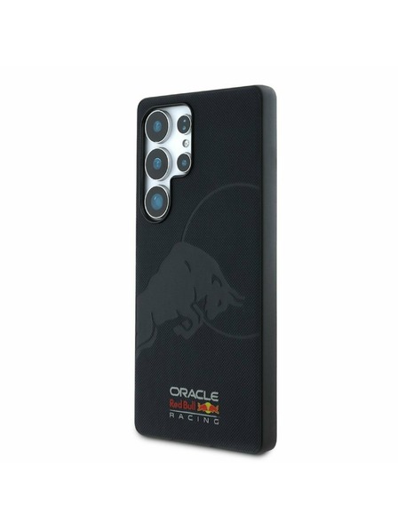 Oracle Red Bull Racing Red Bull Bőr Hálós Dombornyomott Logós MagSafe Hátlap Samsung Galaxy S25 Ultra Navy