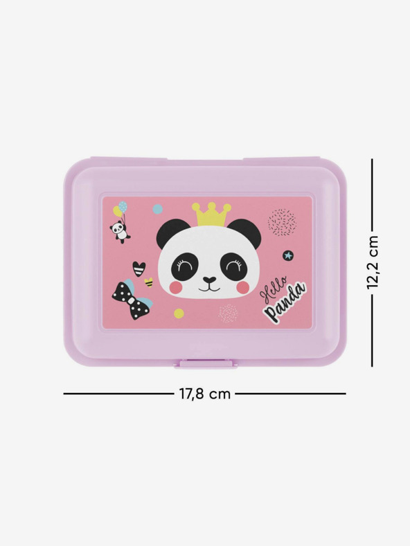 BAAGL  Lila Panda Snack Box Baagl