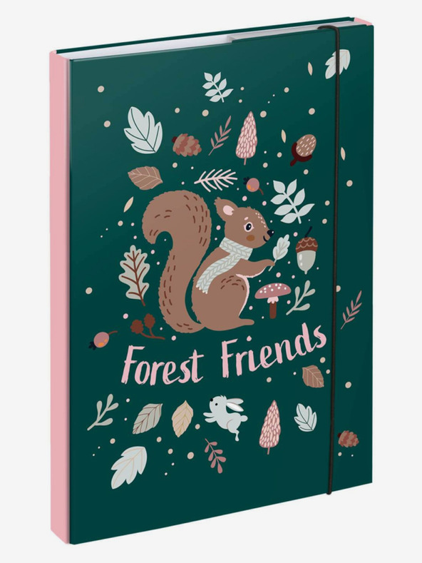 BAAGL  Zöld Iskolai füzetborítók A4 Mókus Baagl