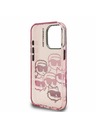 Karl Lagerfeld Karl Lagerfeld IML Multi K&CH Heads Hátlap iPhone 16 Pro Max Pink