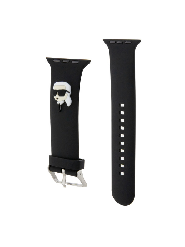 Karl Lagerfeld Karl Lagerfeld Karl Head NFT Szíj Apple Watch 42/44/45/46/49 Fekete
