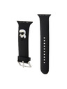 Karl Lagerfeld Karl Lagerfeld Karl Head NFT Szíj Apple Watch 42/44/45/46/49 Fekete