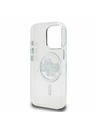 Karl Lagerfeld Karl Lagerfeld IML Glitter Karl and Choupette Sketch MagSafe Hátlap iPhone 15 Pro-hoz Transparent