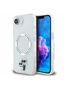 Karl Lagerfeld Karl Lagerfeld IML Karl and Choupette MagSafe Hátlap iPhone 16e-hez Transparent
