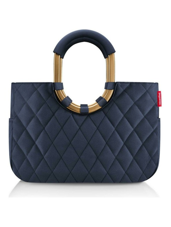 Reisenthel Reisenthel Loopshopper M Frame táska Rhombus Midnight Gold