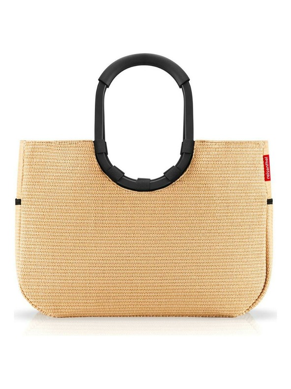 Reisenthel Reisenthel Loopshopper L Frame táska Raffia fekete