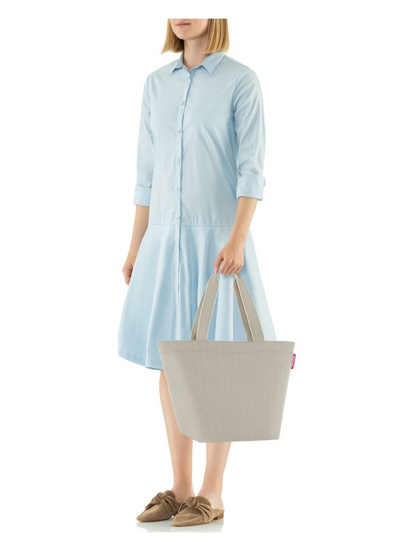 Reisenthel Reisenthel Shopper M táska Herringbone Sand