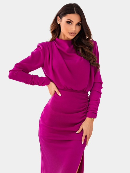 Edoti DIVA maxi ruha - fukszia