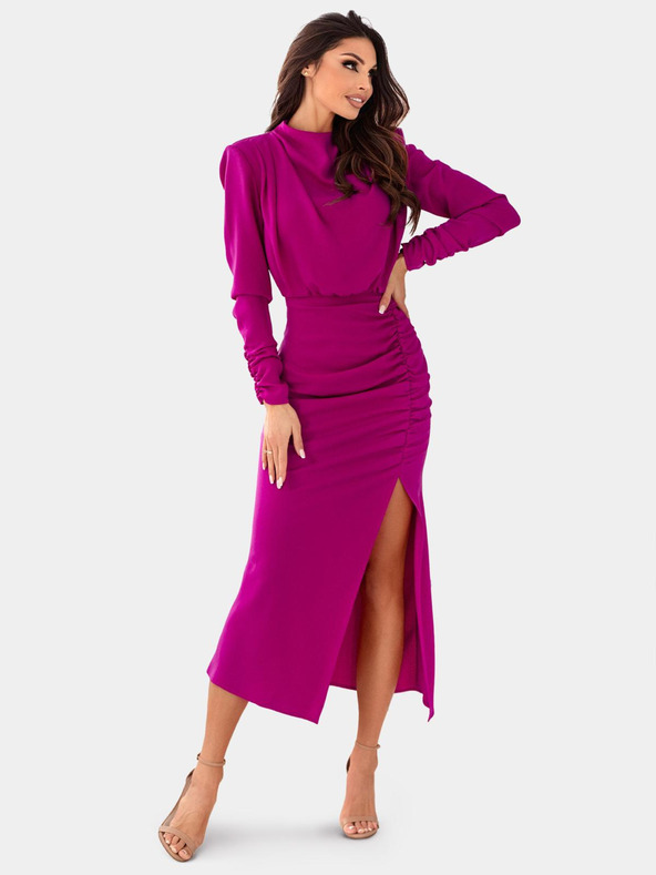 Edoti DIVA maxi ruha - fukszia