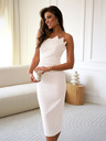 Edoti IDA midi ruha - ecru