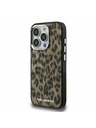 Karl Lagerfeld Karl Lagerfeld IML Leopard MagSafe Hátlap iPhone 15 Pro Max - Barna