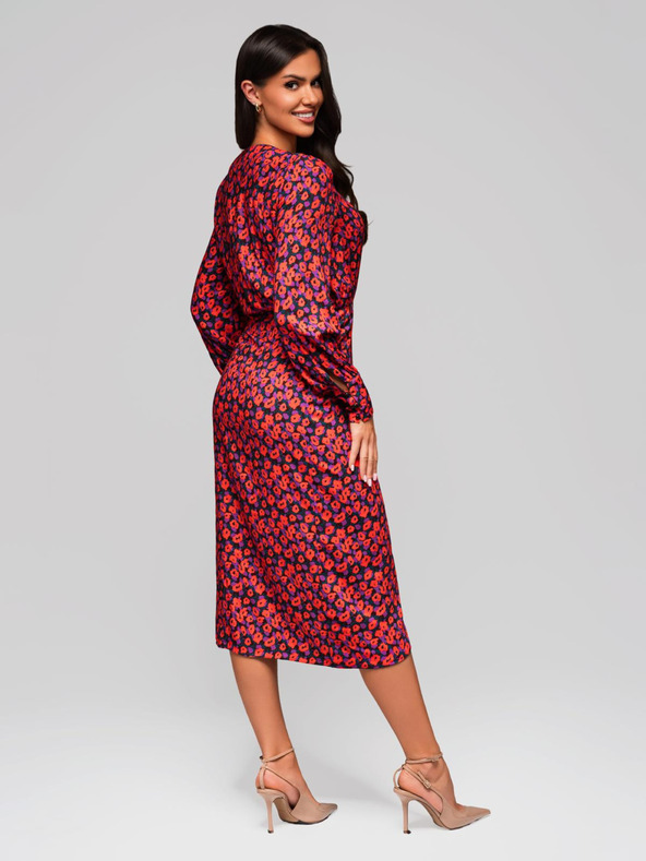 Edoti Midi ruha - narancssárga