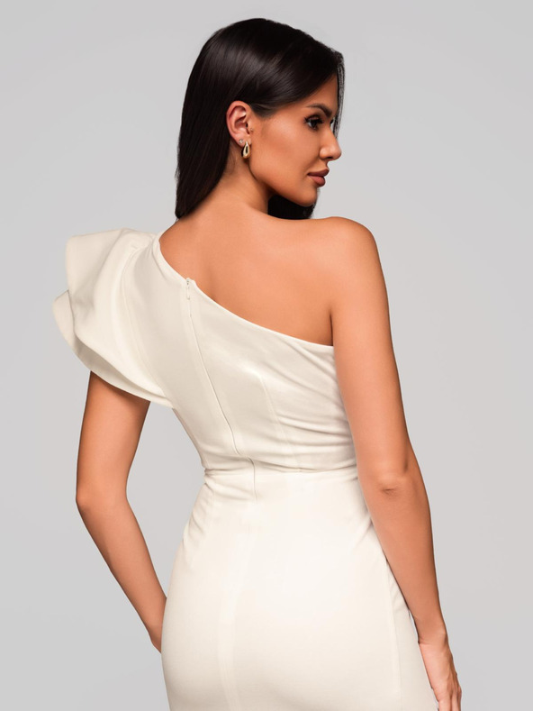 Edoti SASNA maxi ruha - ecru színű