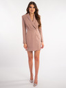 Edoti Elegáns BLAISE mini ruha - bézs