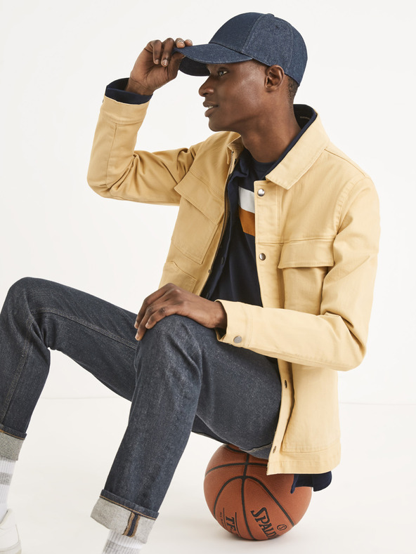 Celio Bézs színű kabát Celio Tumultcot