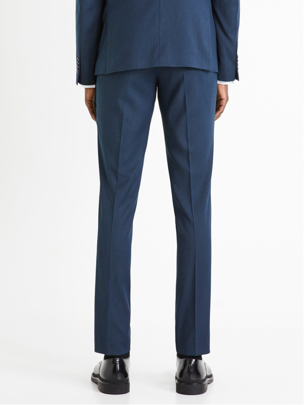 Celio Kék férfi öltönynadrág Celio Doarmure