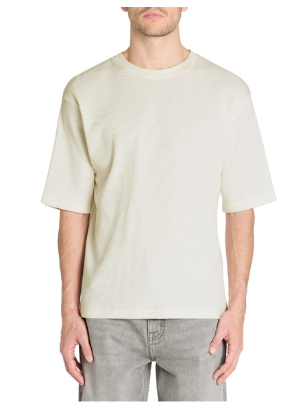 Celio Krémszínű férfi póló Celio Lemiwaff