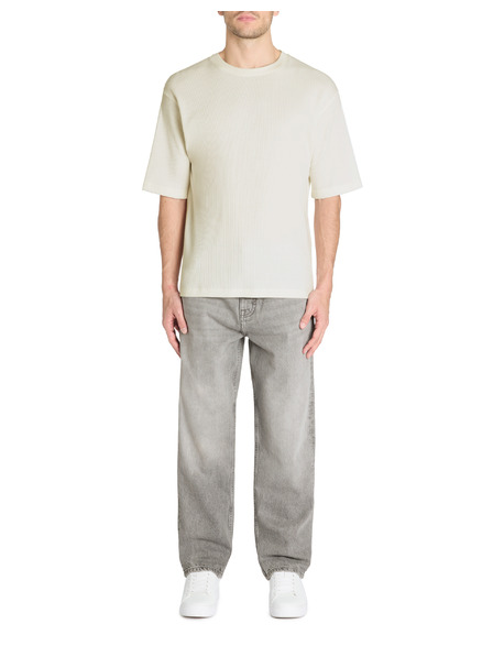 Celio Krémszínű férfi póló Celio Lemiwaff