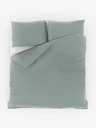Kvalitex Francia muszlin ágynemű 220x200, 70x90cm világoszöld Kvalitex