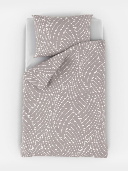 Kvalitex Pamut bölcsőágynemű Astra szürke