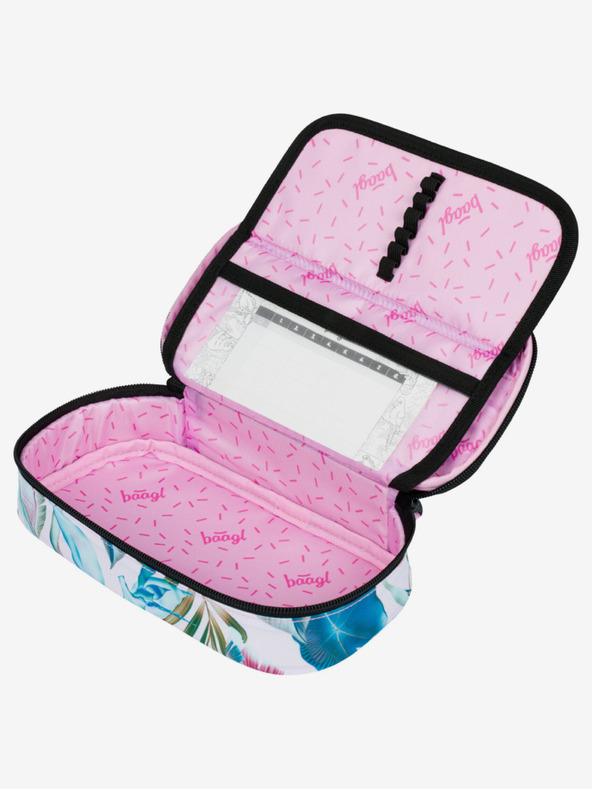 BAAGL  BAAGL 3 SET Skate Leafs: hátizsák, tolltartó, táska BAAGL