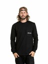 Meatfly Meatfly férfi hosszú ujjú póló Harvey Black | Fekete | Méret