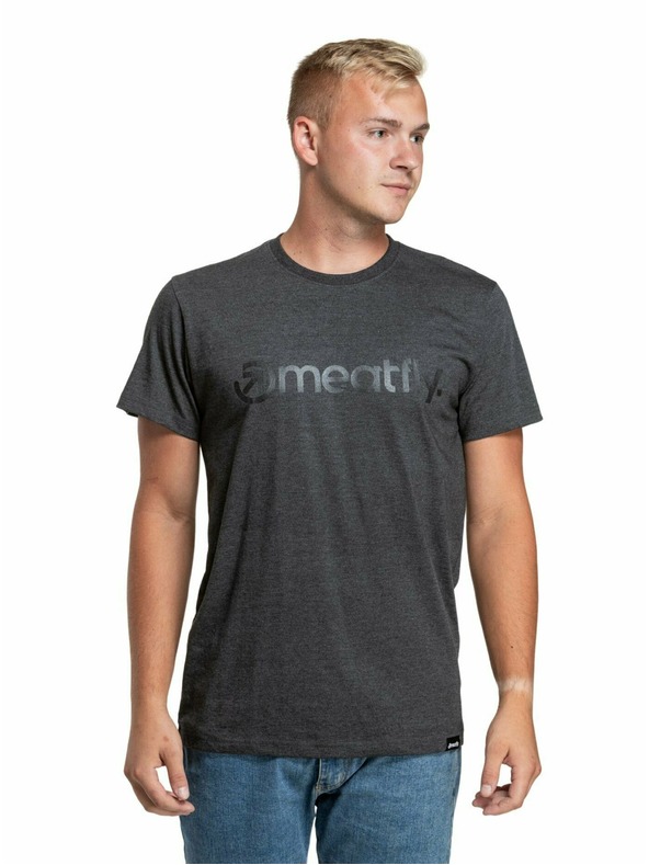 Meatfly Meatfly férfi póló csomag MF Logo Multipack Szén Szürke Melír/Olíva/Sötétkék Melír | Szürke