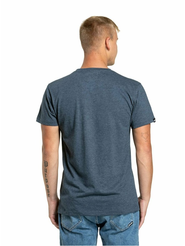 Meatfly Meatfly férfi póló csomag MF Logo Multipack Szén Szürke Melír/Olíva/Sötétkék Melír | Szürke