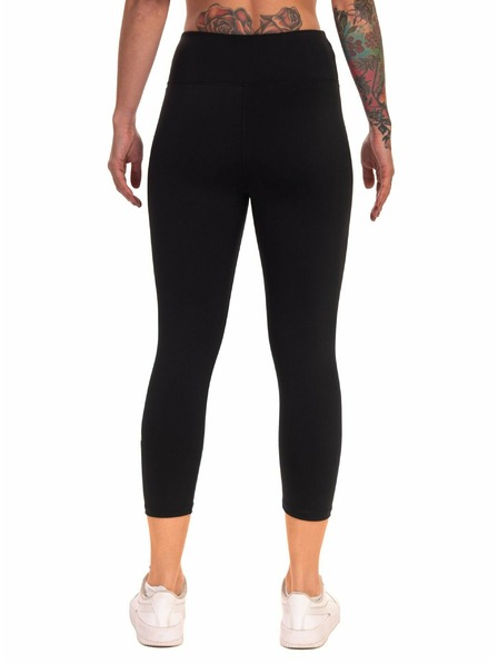 Meatfly Meatfly női leggings Edna Fehér Logo | Fekete | Méret