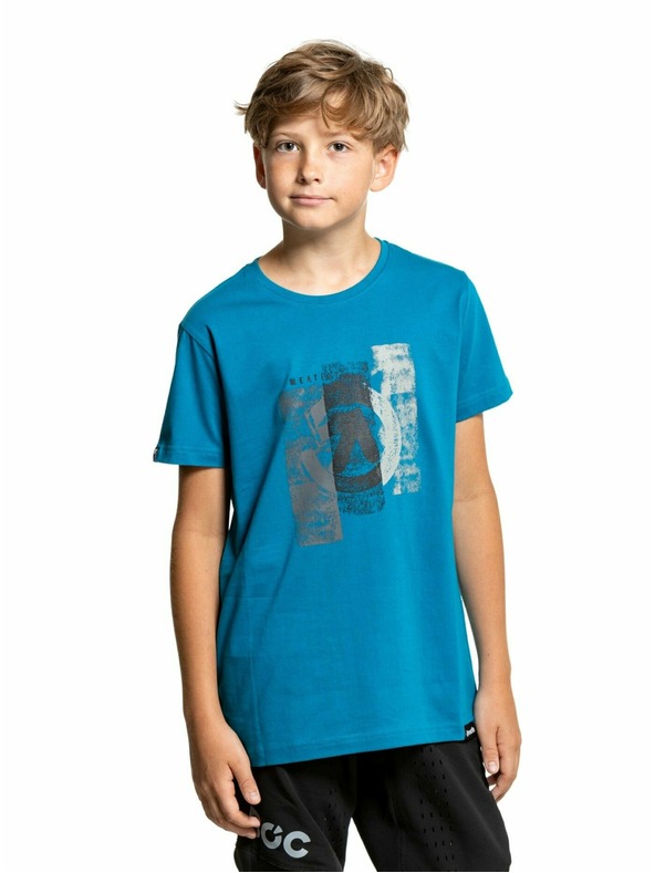 Meatfly Meatfly gyerek póló Artee Funky Blue | Kék | Méret 158 | 100% pamut
