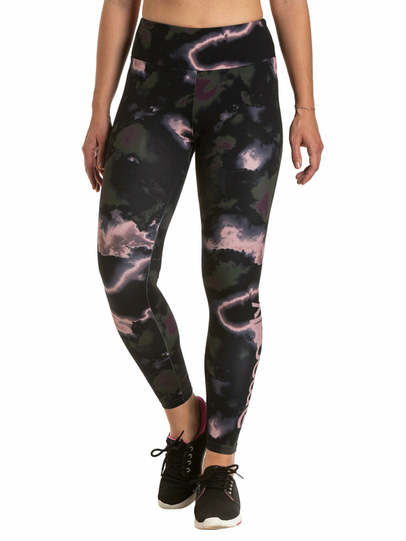 Meatfly Meatfly női leggings Arabel Storm Camo Pink | Fekete | Méret