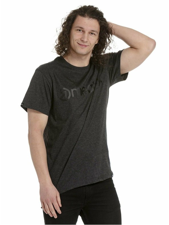 Meatfly Meatfly férfi póló csomag MF Logo Multipack Black/Charcoal Heather/White | Fekete | Méret