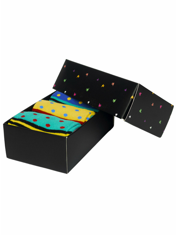 Meatfly Meatfly női zokni Csíkok Pötty Ajándék Csomag | Többszínű | Méret