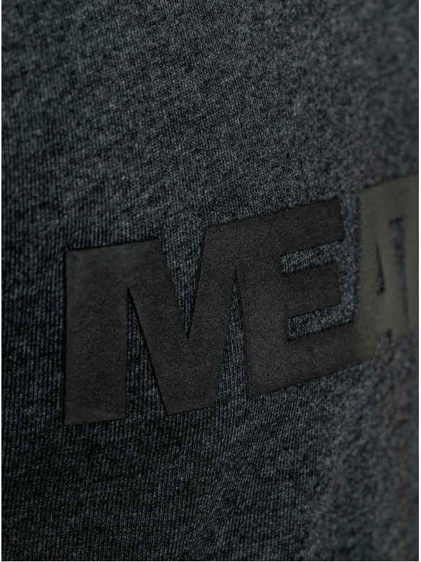 Meatfly Meatfly férfi póló Logex Charcoal Heather | Szürke | Méret