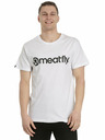 Meatfly Meatfly men's t-shirt MF Logo White | White | Size M | 100% cotton